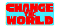 Changetheworld Worldchanger Sticker by UBelt