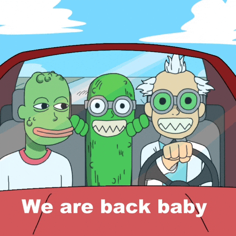 Friends GIF by 3dFrankenPunks