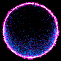 bubble effect GIF