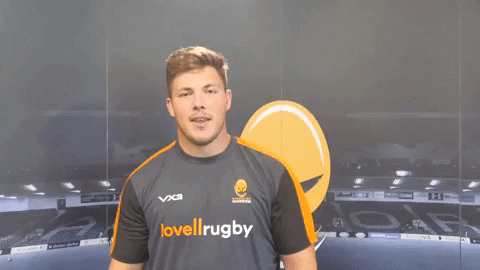 Dont Know Shrug GIF by Worcester Warriors