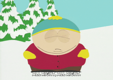 eric cartman snow GIF by South Park 
