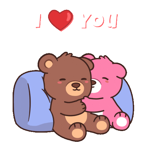 Tired I Love You Sticker by BEARISH