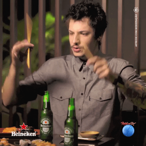 Rock N Roll Beer GIF by Heineken Brasil