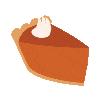 Pumpkin Pie Eating Sticker