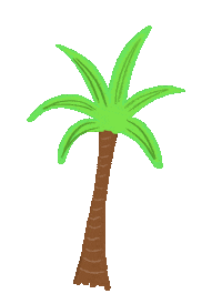 islandhaus palm palm tree palmtree islandhaus Sticker