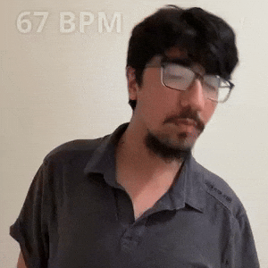 67 bpm
