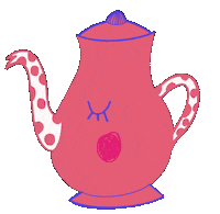 Tea Breakfast Sticker