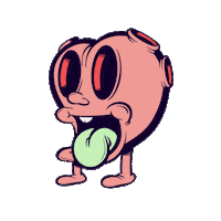 i love you heart Sticker