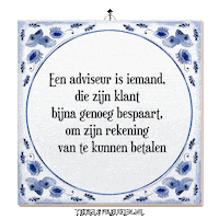 Humor Spreuk Sticker by Tegelspreuken.nl