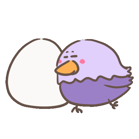 Bird Chicken Sticker