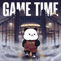 Nba Playoffs Panda GIF by Kanpai Pandas