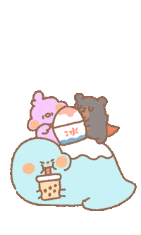 Bubble Tea Summer Sticker by ohbear