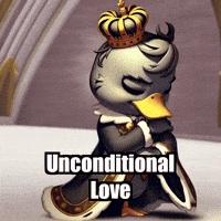 Unconditional Love Wisdom GIF by sirduckbeth