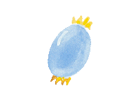 Christmas Fruit Sticker