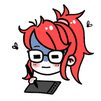 kitsukiss working kkiss Sticker