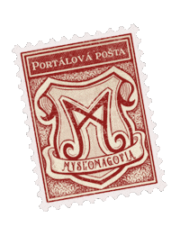Post Stamp Sticker by Mysľomágovia