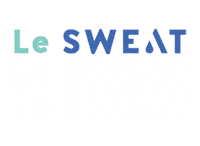 fitness sweating Sticker by Le SWEAT