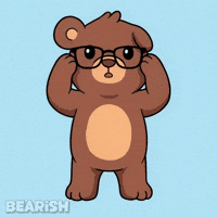 Glasses Wow GIF by BEARISH
