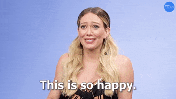 Happy Hilary Duff GIF by BuzzFeed