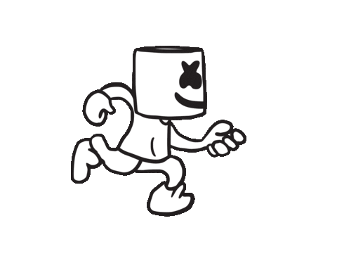 Happy Dance Sticker by Marshmello