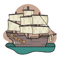 Pirate Pirateship Sticker by The Goonies