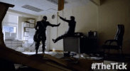 scott speiser move GIF by The Tick
