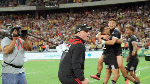 excited all blacks GIF by World Rugby