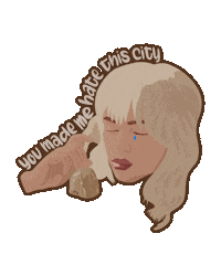 Sad Billie Eilish Sticker