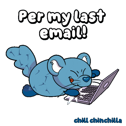Chill Type Sticker by VeeFriends