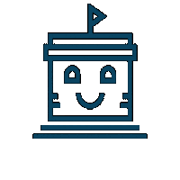 Gotastudentkar student gu kar goteborg Sticker