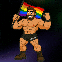 Pride Woof GIF by SCRUFF