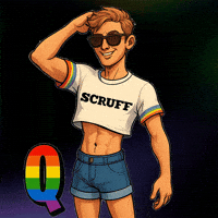 Pride Woof GIF by SCRUFF