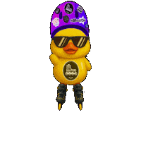 Duck Inlineskating Sticker by SpaceCitySkaters