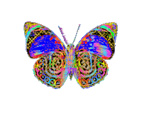 Inspired Butterfly Sticker by Re Modernist