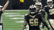 Sack Football Celebration GIF by New Orleans Saints
