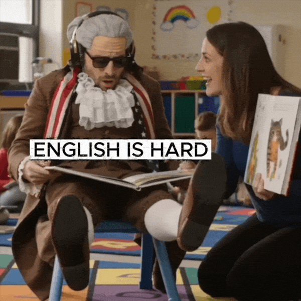 Stuttering English GIF