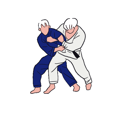 Workout Judo Sticker