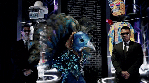Donny Osmond Peacock GIF by The Masked Singer