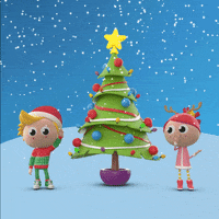 Christmas Tree GIF by Stella and Sunny