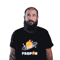 Beard Wow Sticker by Proponteatro