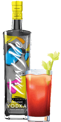Happy Hour Breakfast Sticker by Trust Me Vodka®