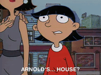 hey arnold nicksplat GIF