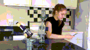 beer robot fail GIF