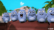 Happy Dance GIF by Grizzy and the Lemmings