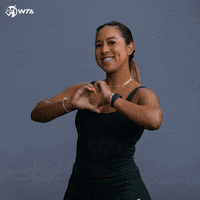 Heart Love GIF by WTA