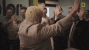 high five valley of the boom GIF by National Geographic Channel