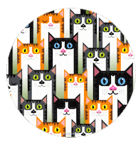 Cats Internet Sticker by PEEKASSO