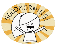 Happy Morning Sticker