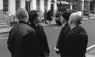 black and white dance GIF