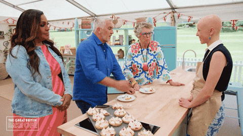 Cake Baking GIF by The Great British Bake Off